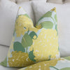 Hydrangea Yellow Pillow Cover