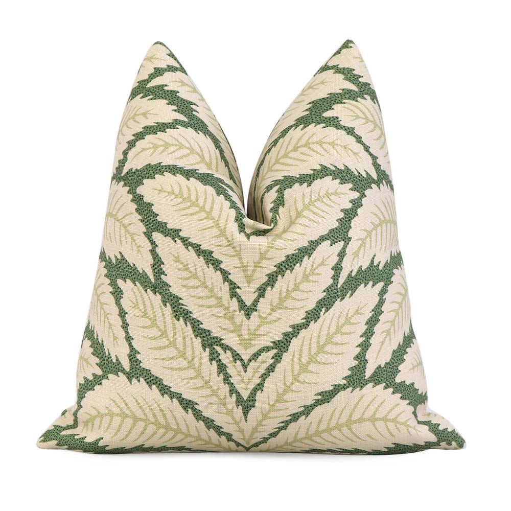 Talavera Leaf Pillow Cover