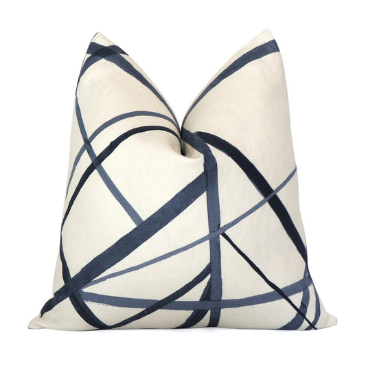 Channels Periwinkle Pillow Cover
