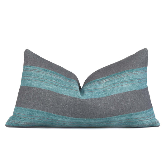 Askew Jade Stripes Pillow Cover