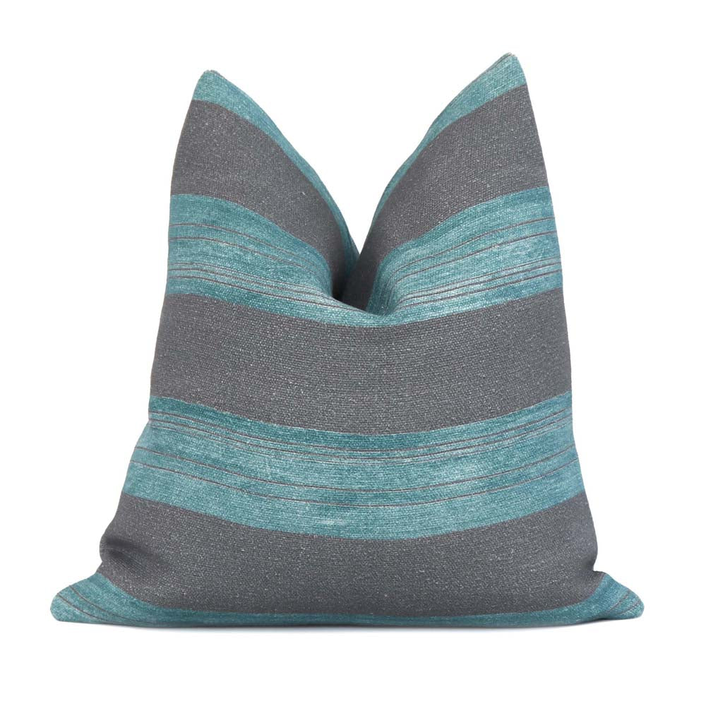 Askew Jade Stripes Pillow Cover