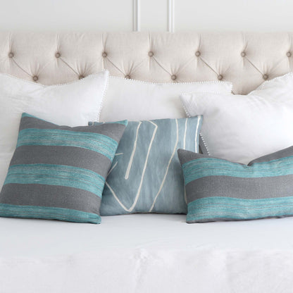 Askew Jade Stripes Pillow Cover