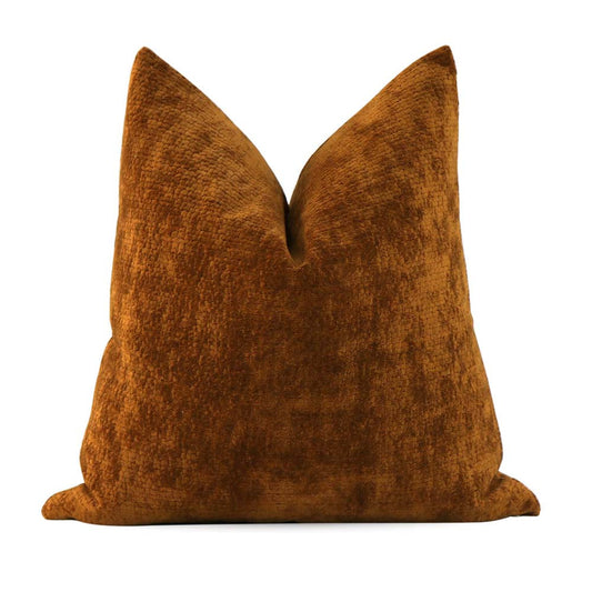 Rebus Blaze Velvet Pillow Cover