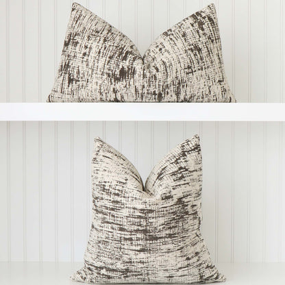 Whisk Light Shadow Textured Pillow Cover