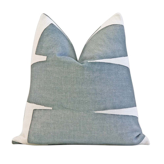 Stacked Slate Pillow Cover