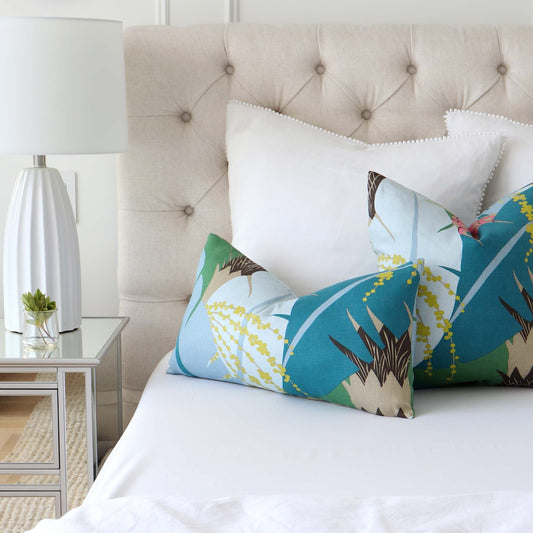 Ananas Peacock Pillow Cover
