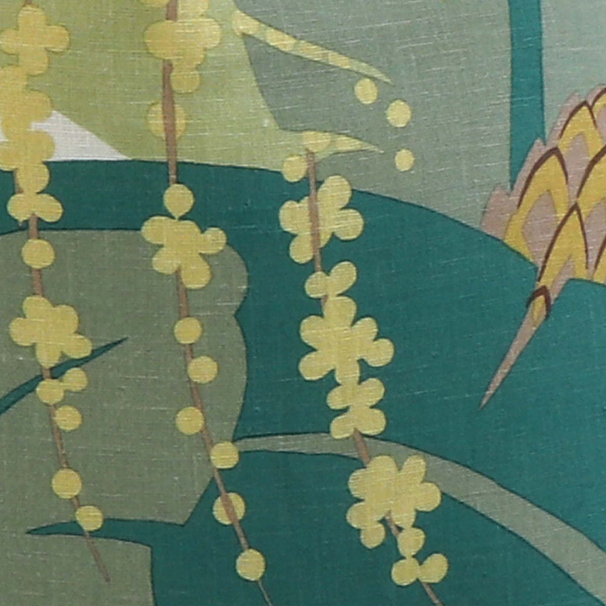 Ananas Palm / 4x4 inch Fabric Swatch
