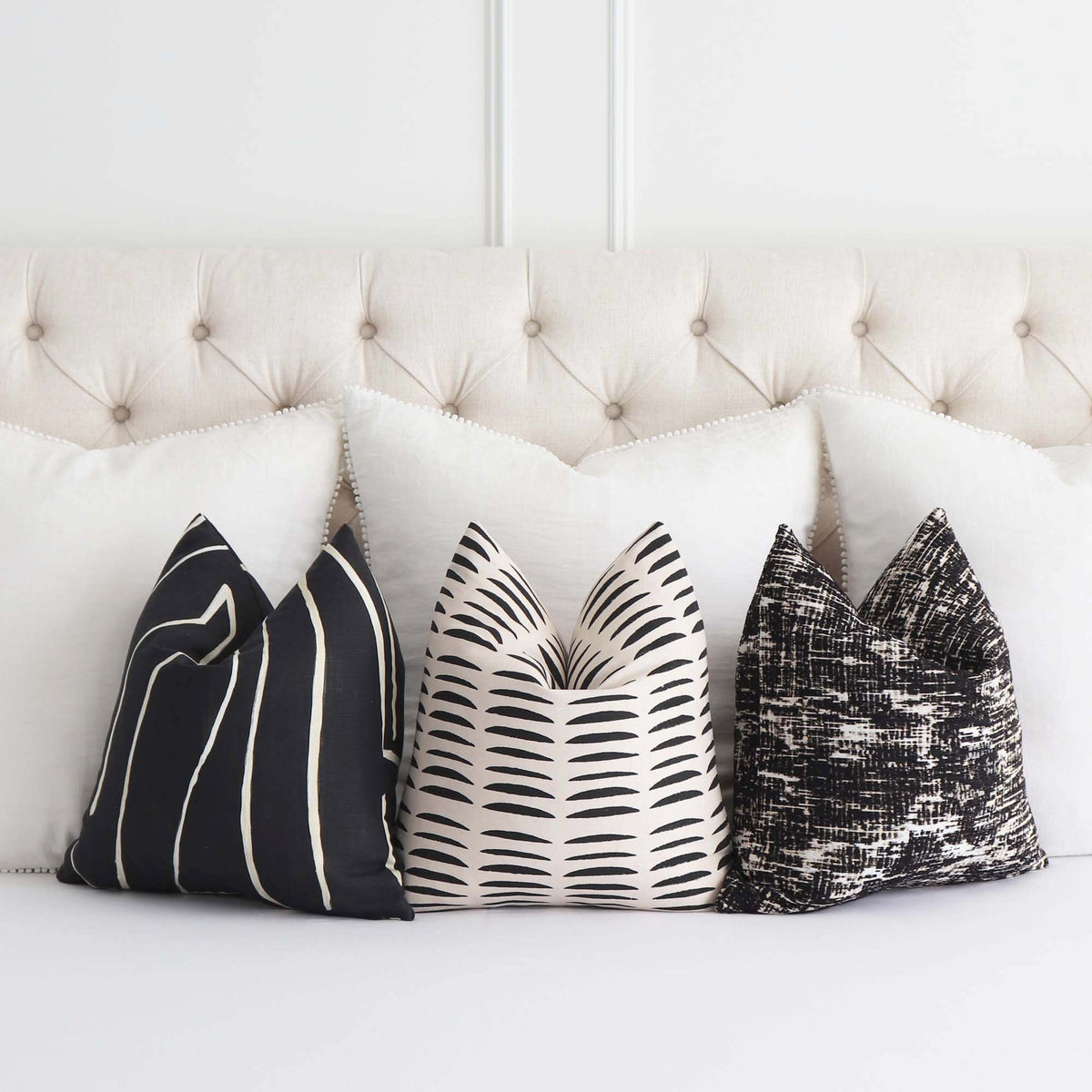 Parable Charcoal Pillow Cover 13.50