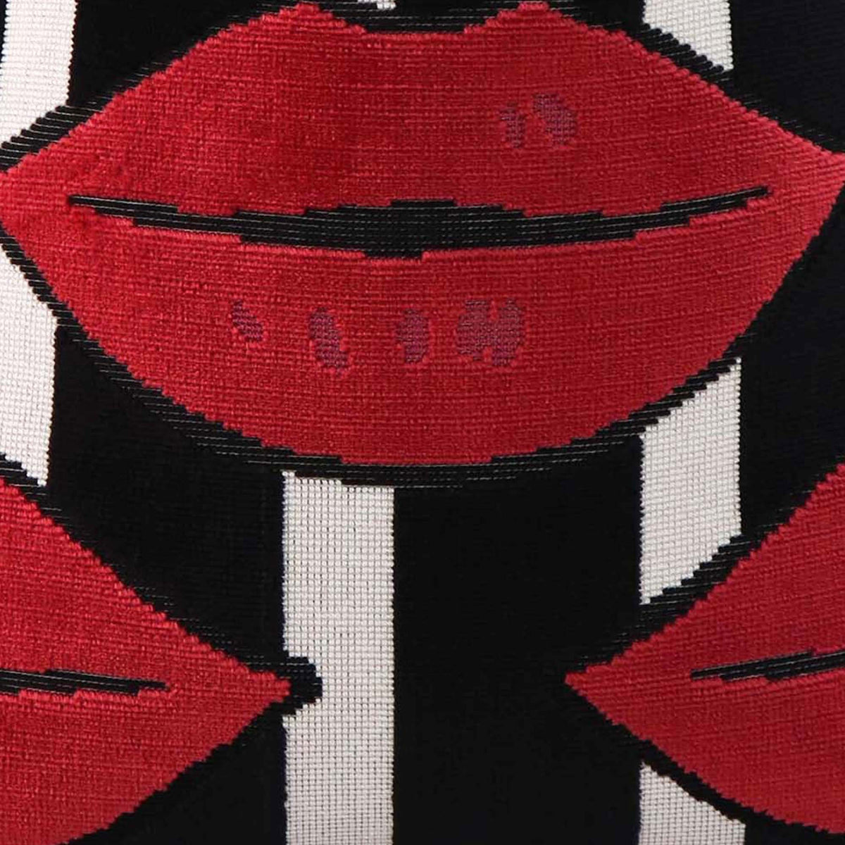 Amuse Bouche Lipstick Red / 4x4 inch Fabric Swatch