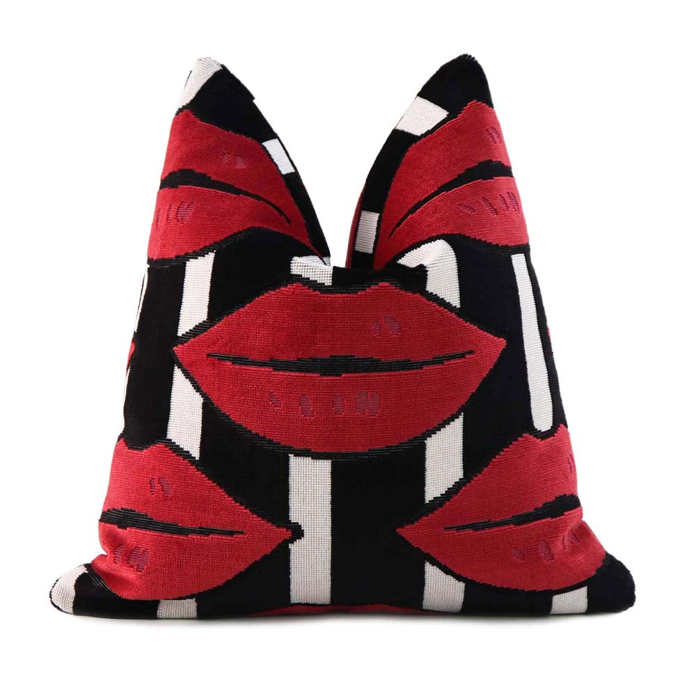 Amuse Bouche Lipstick Red Velvet Pillow Cover