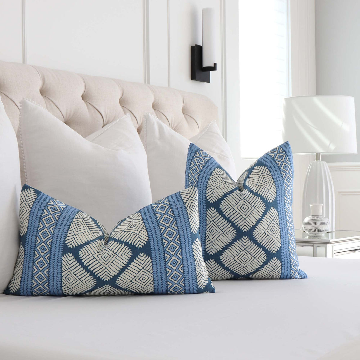 Austin Navy Pillow Cover