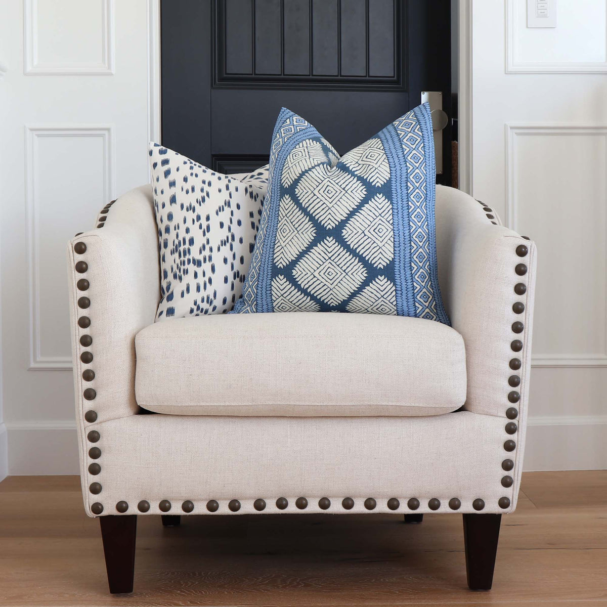 Austin Navy Pillow Cover