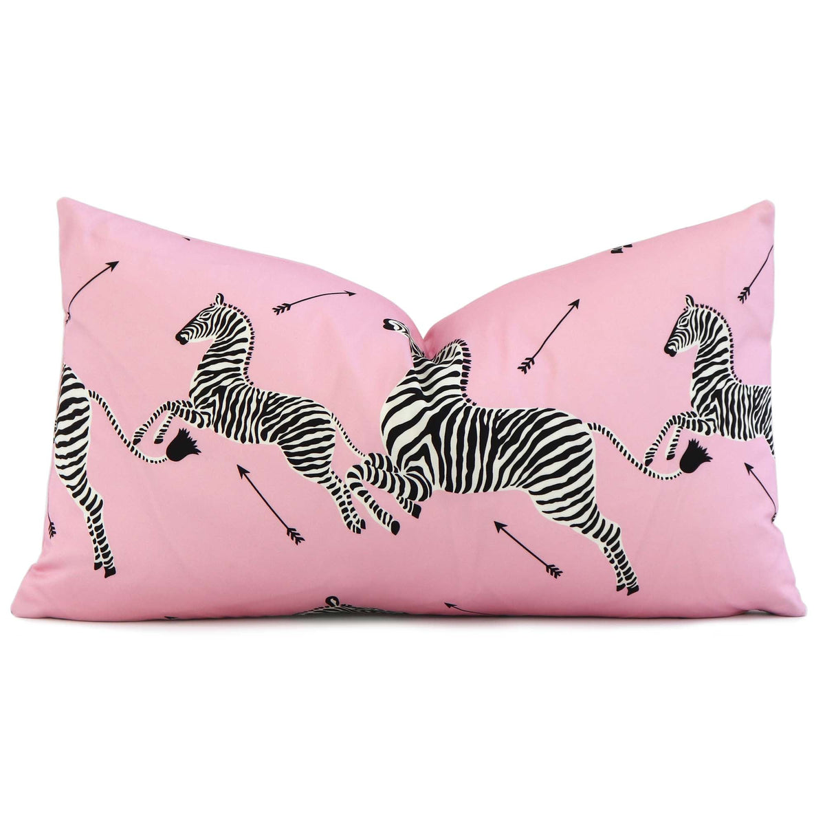 Zebras Petite Peony Pillow Cover