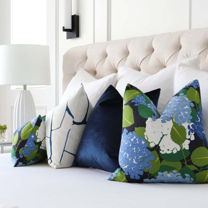 Hydrangea Document Pillow Cover