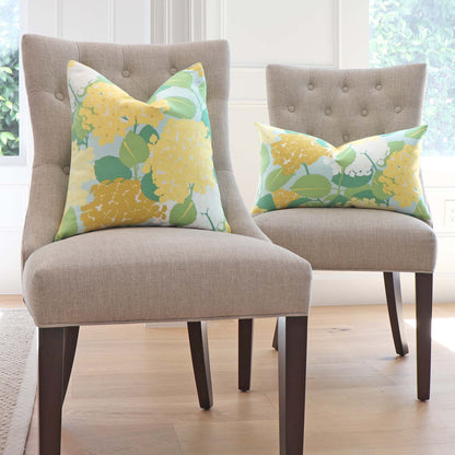 Hydrangea Yellow Pillow Cover